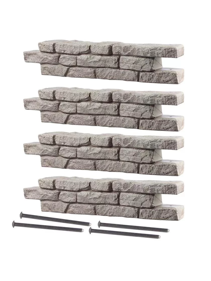 Rock Lock Interlocking Garden System, Straight Sets - Image 7