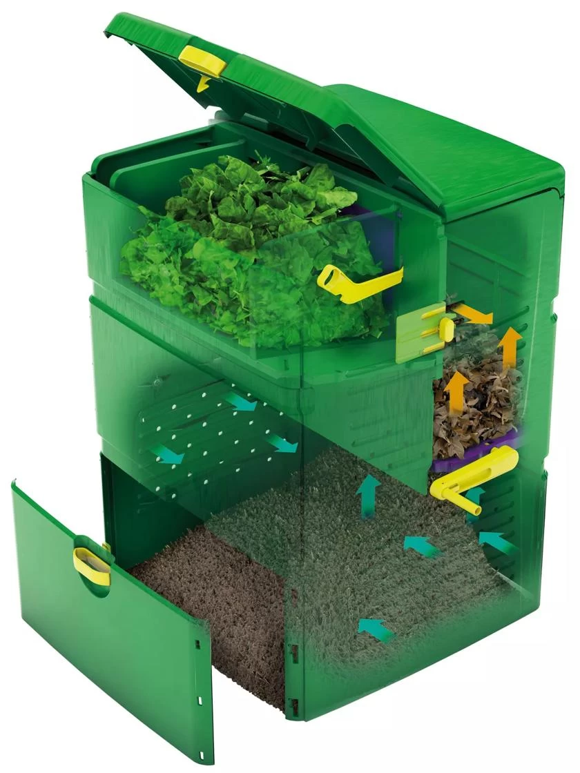 Aeroplus 6000 3-Stage Compost Bin - Image 3