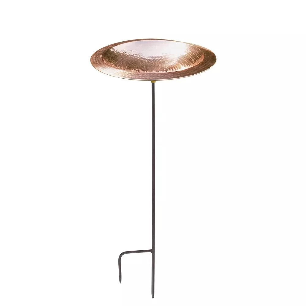 Achla Designs Hammered Copper Bowl Bird Bath - Image 2
