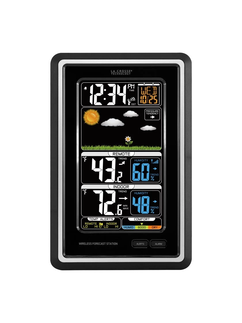 La Crosse Wireless Vertical Color Forecast Station - Image 4