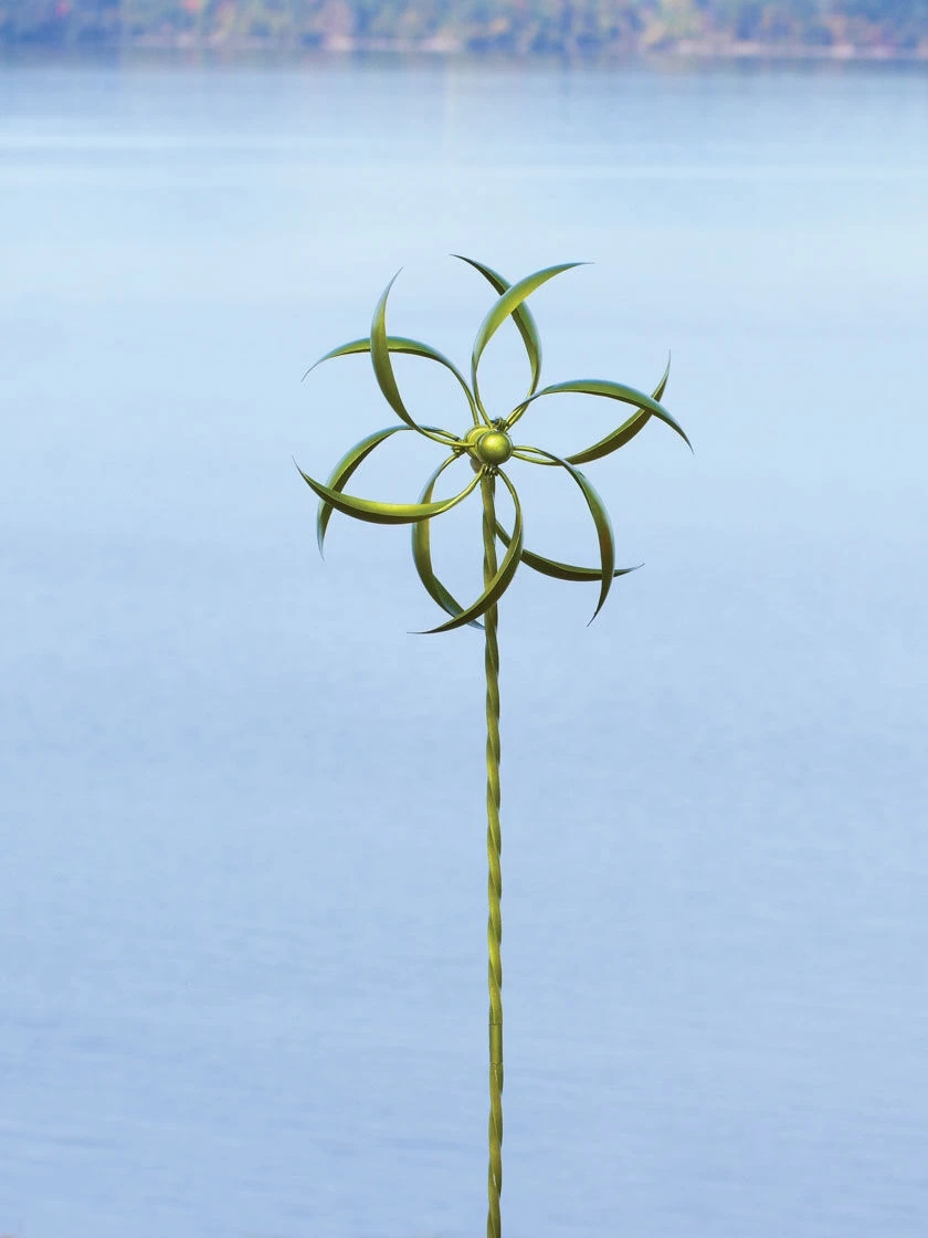Feather Staked Wind Spinner, 15" - Image 5