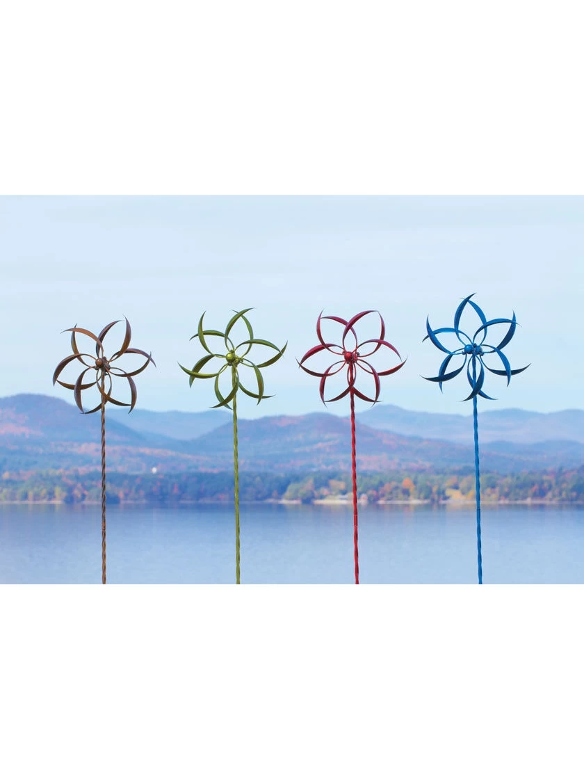 Feather Staked Wind Spinner, 15" - Image 4