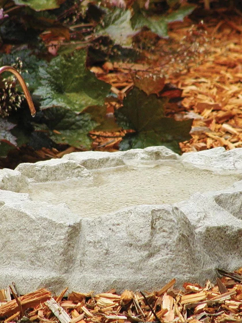 Birds Choice Rocky Mountain Birdbath With Dripper