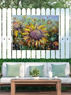 Sun Queen Outdoor Wall Art