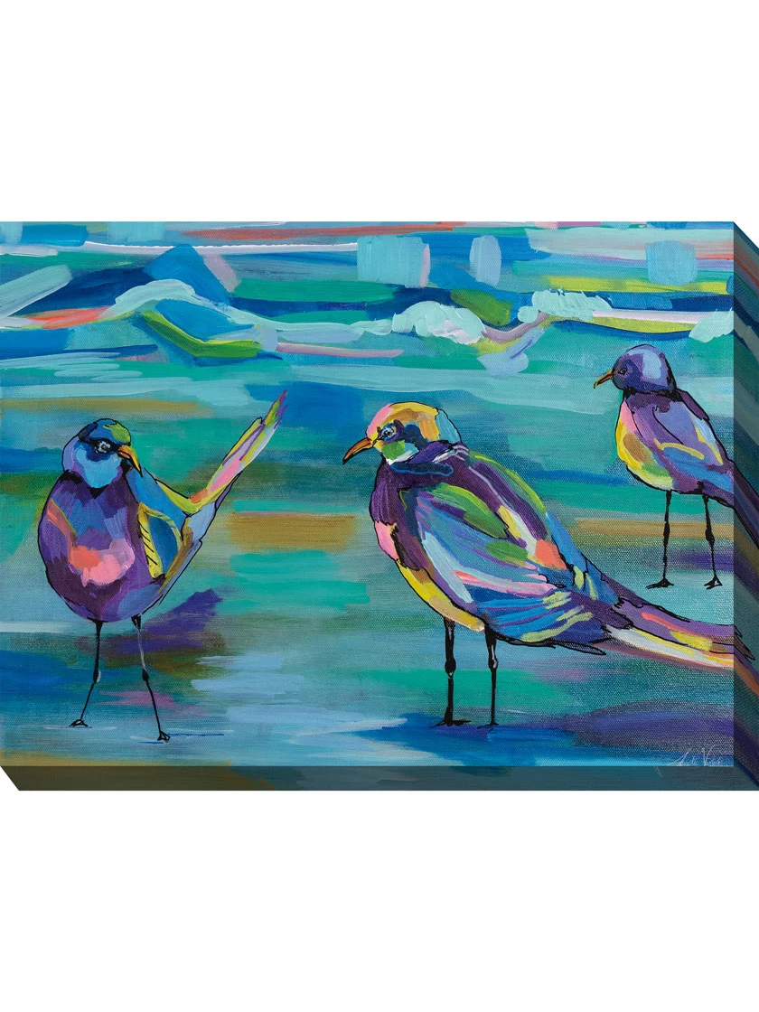 Seashore Shuffle Outdoor Wall Art - Image 2