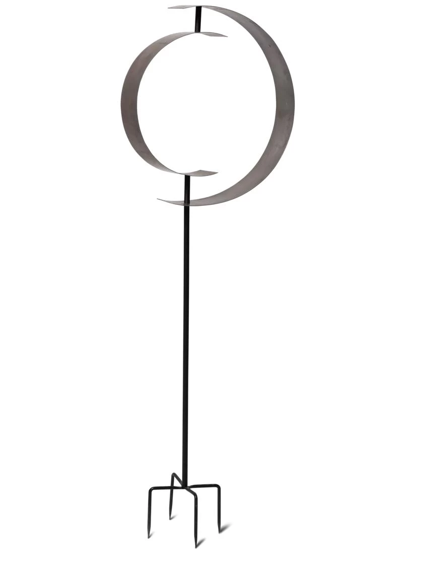 Corten Circle Garden Sculpture - Image 6