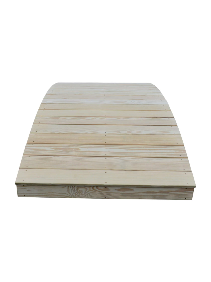 Plank Garden Bridge Unfinished 4' X 10' - Image 3